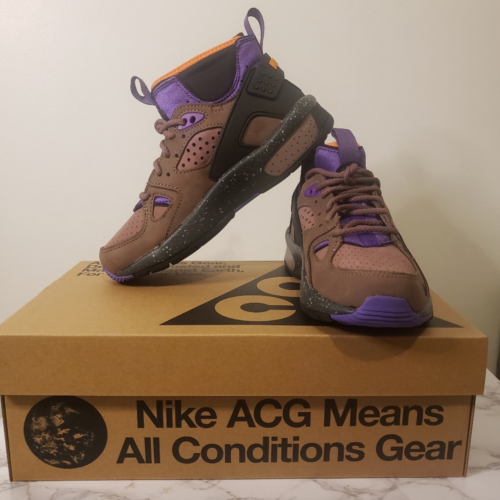Nike ACG Air Mowaab OG Trails End Brown 2021 Rare Mens Sz 3.5 DC9554-201